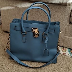 Michael Kors Blue Shoulder Bag